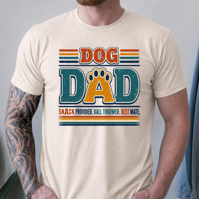 Dog Dad Snack Provider T-Shirt
