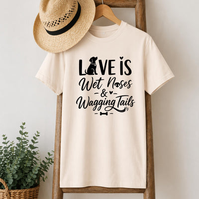 Wet Noses and Wagging Tails T-Shirt