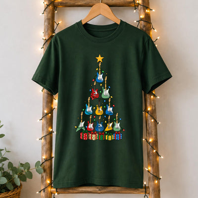 Christmas Guitar T-Shirt