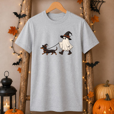 Halloween Ghost Dachshund T-Shirt