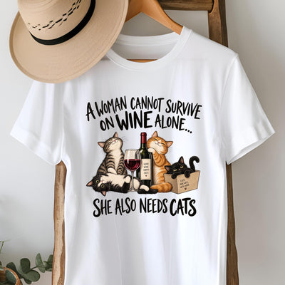 Cats and Wine T-Shirt