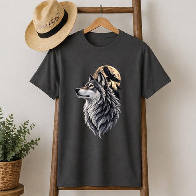 Wolf Moon Raven T-Shirt