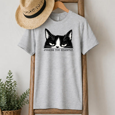 Judging You Silently Cat T-Shirt