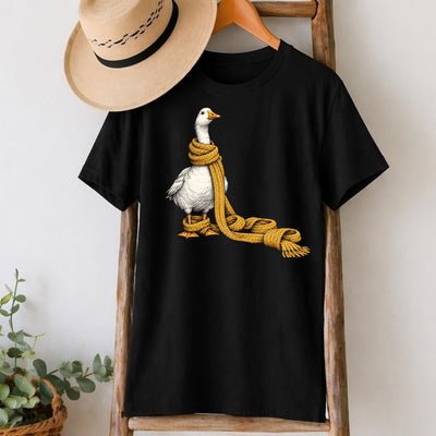 Yellow Scarf Goose T-Shirt