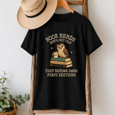 Book Nerds Become Rare First Editions T-Shirt