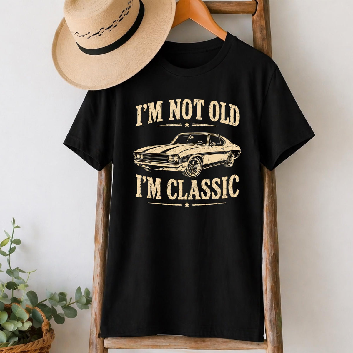I'm Not Old, I'm Classic Car T-Shirt