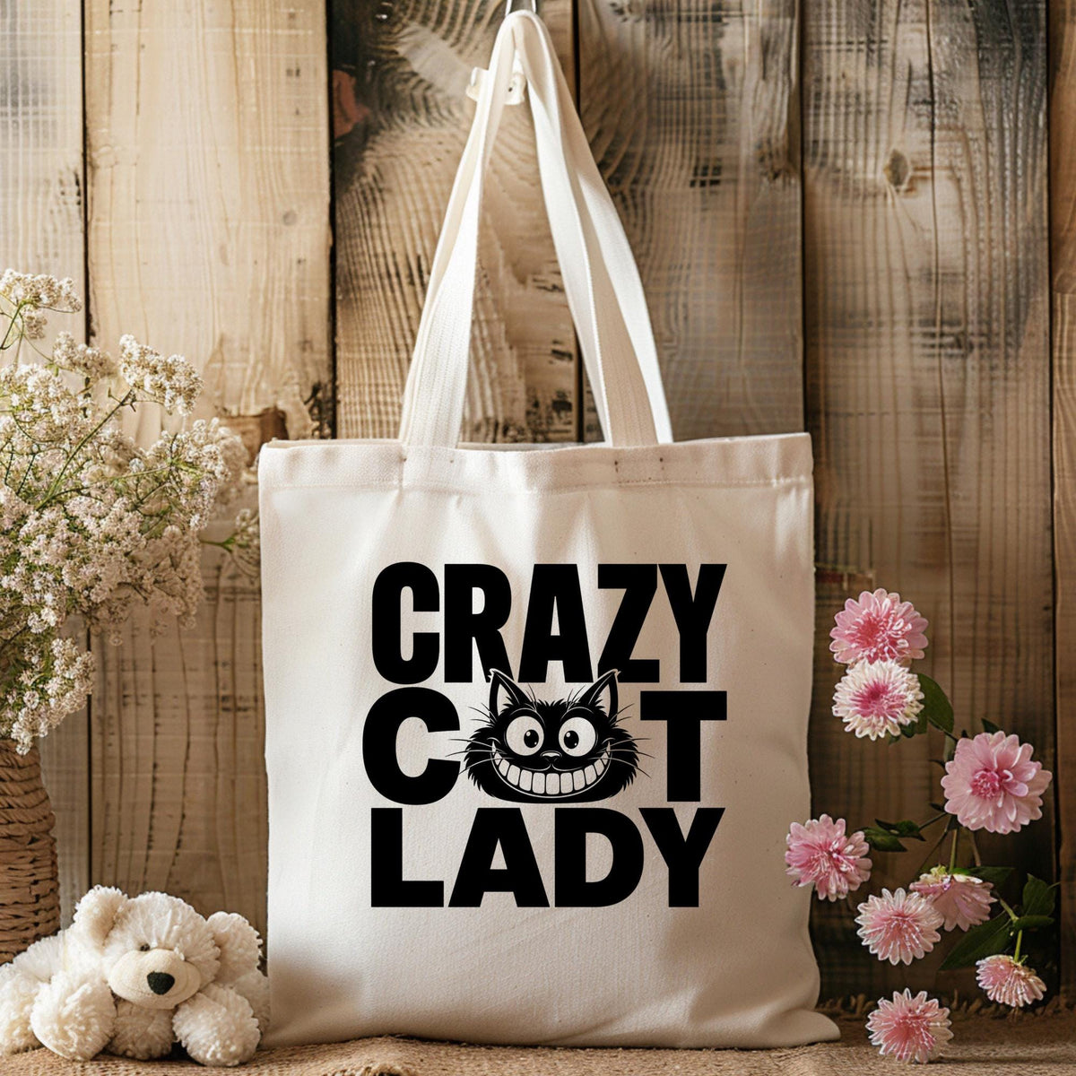 Crazy Cat Lady Tote Bag