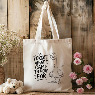 Forgot What I Came Here For Goose Tote Bag