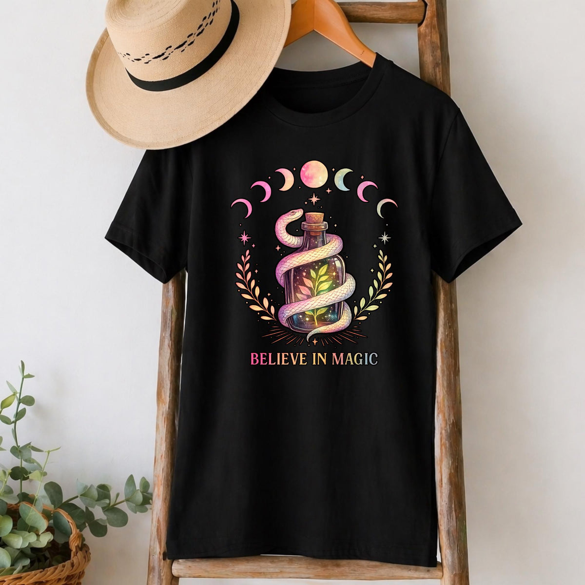 Believe in Magic Snake T-Shirt