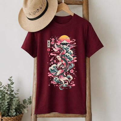 Japanese Koi Wave T-Shirt