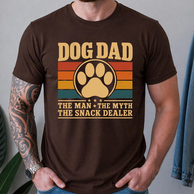 Dog Dad Snack Dealer T-Shirt