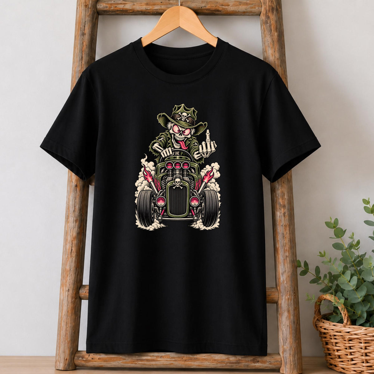 Hot Rod Skeleton T-Shirt