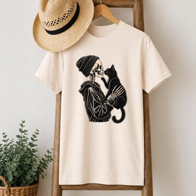 Skeleton Cat T-Shirt