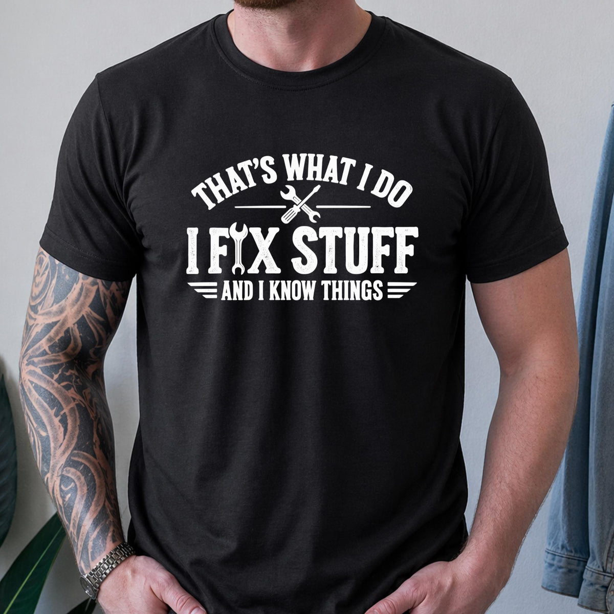 I Fix Stuff Handyman T-Shirt