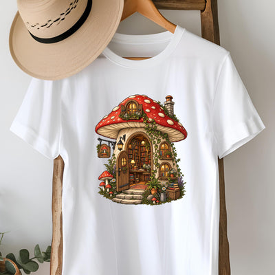 Mushroom House Bookshop T-Shirt