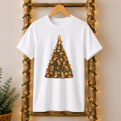 Christmas Tree Squirrel T-Shirt