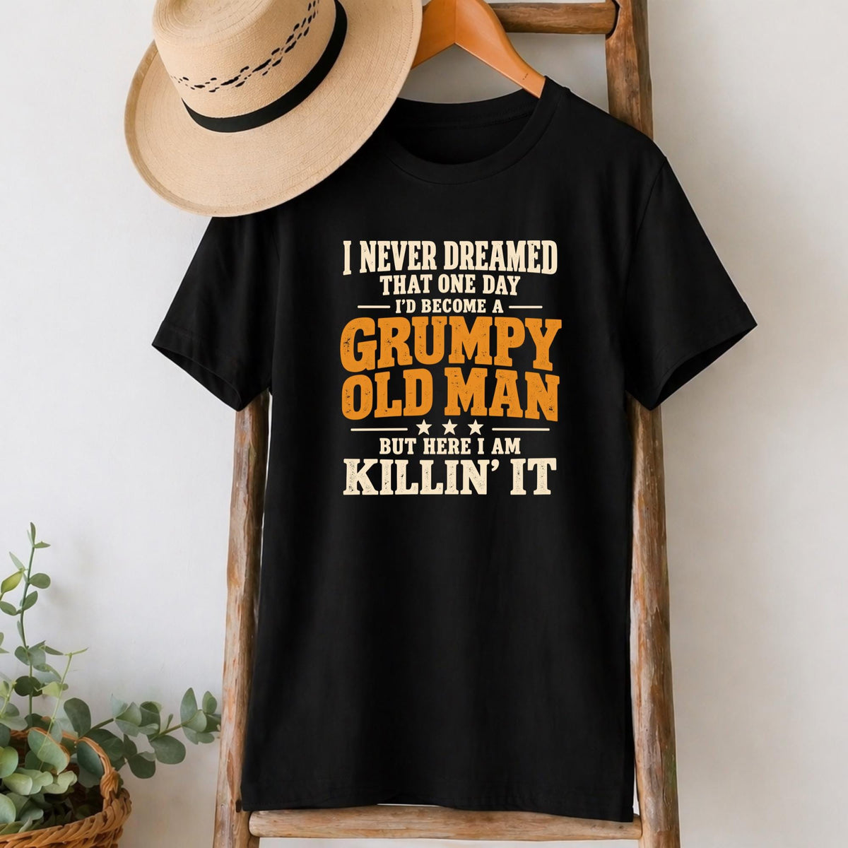 Grumpy Old Man Vintage T-Shirt