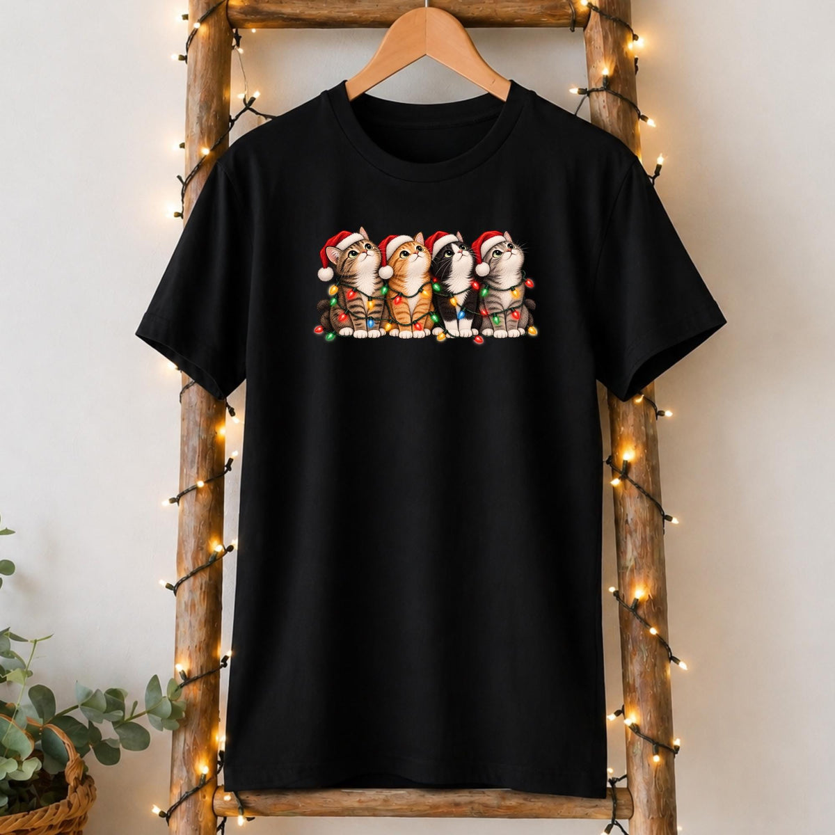 Christmas Kitten T-Shirt