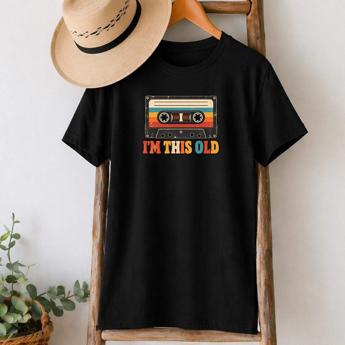 I'm This Old Cassette Birthday T-Shirt