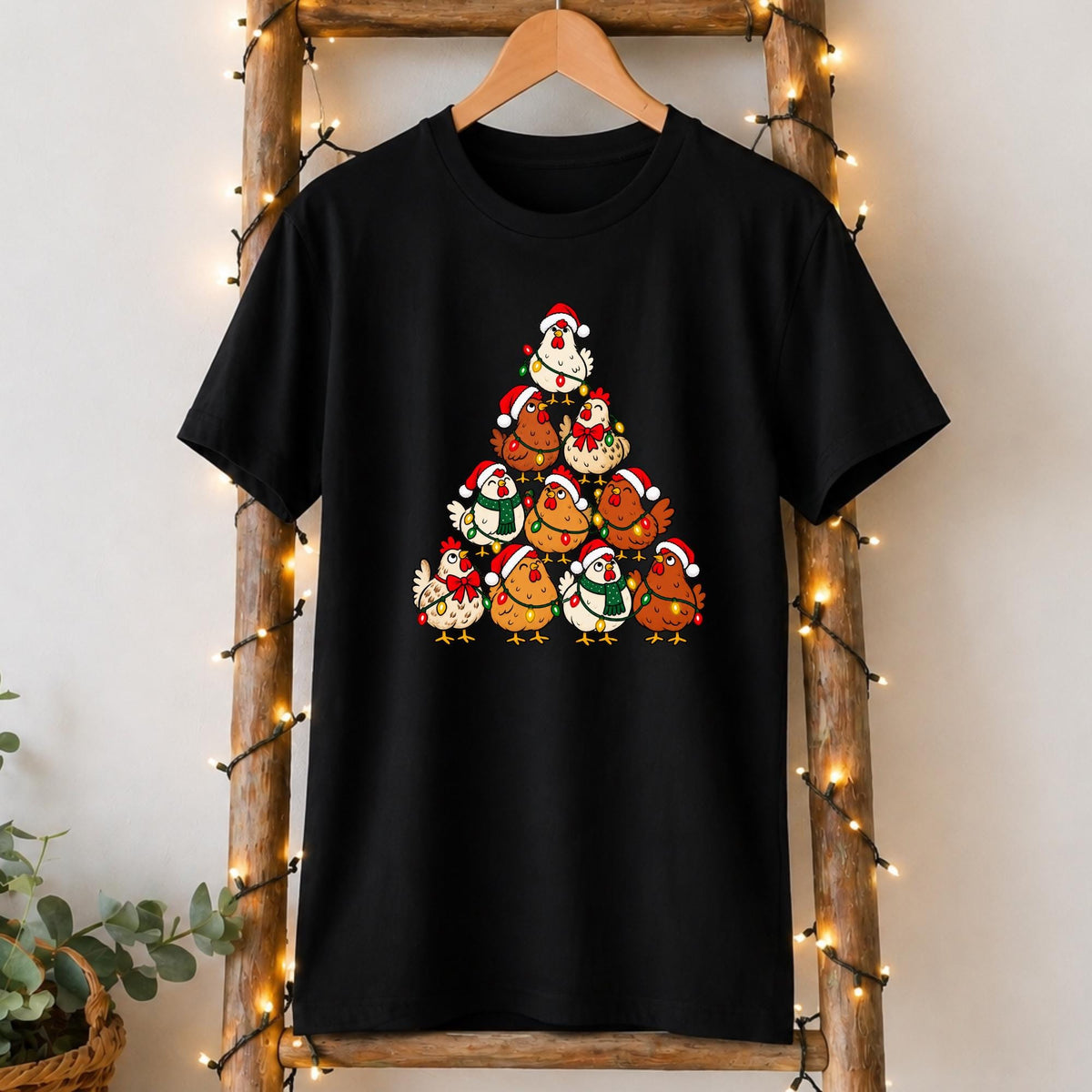 Christmas Chicken T-Shirt