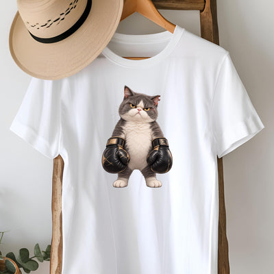 Boxing Cat T-Shirt
