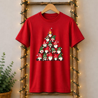 Christmas Gnome Tree T-Shirt