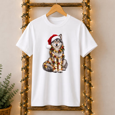 Christmas Wolf T-Shirt