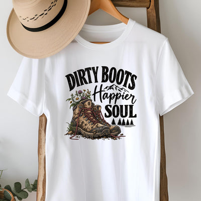 Dirty Boots, Happier Soul T-Shirt