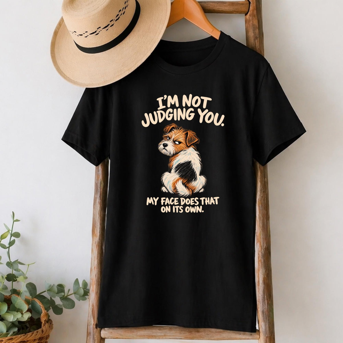 I'm Not Judging You Dog T-Shirt