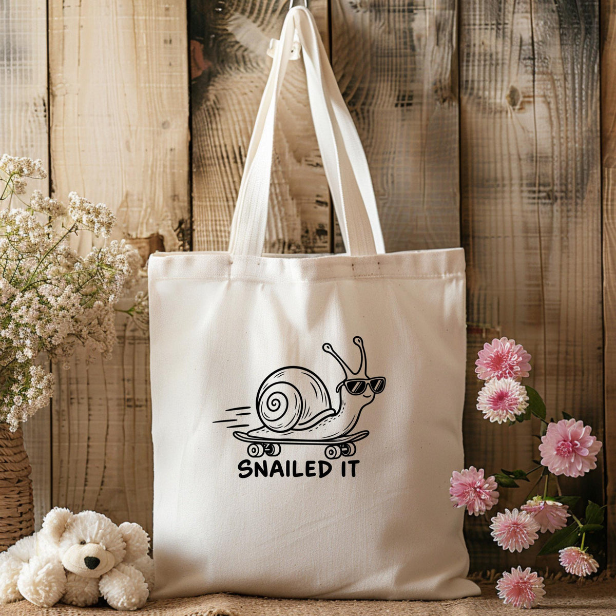 Snailed It Tote Bag