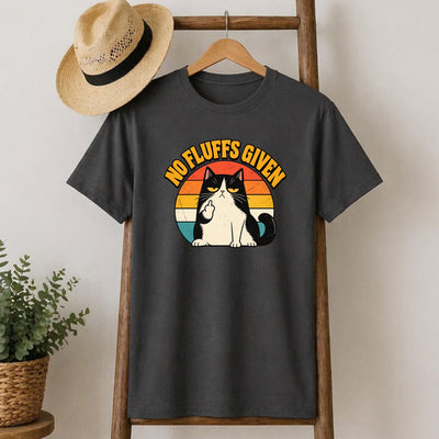 No Fluffs Given Cat T-Shirt